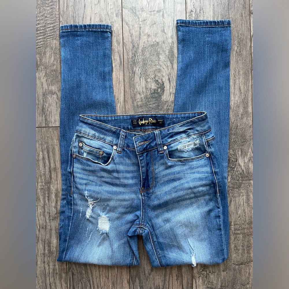Indigo Rein Distressed Skinny